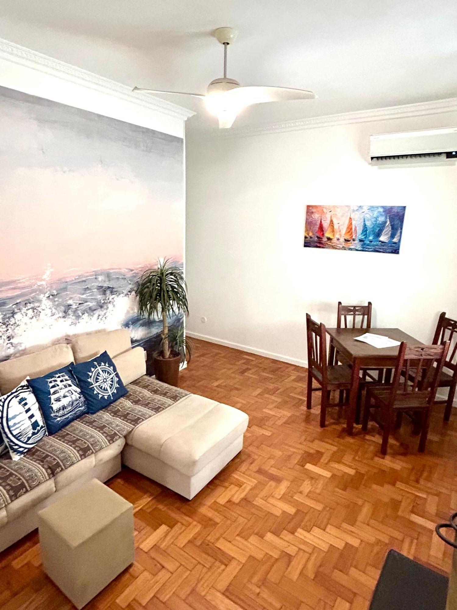 Apartamento Riosouth - Apto Quase Pe Na Areia, Estiloso E Privativo, A 1 Min Da De Copacabana